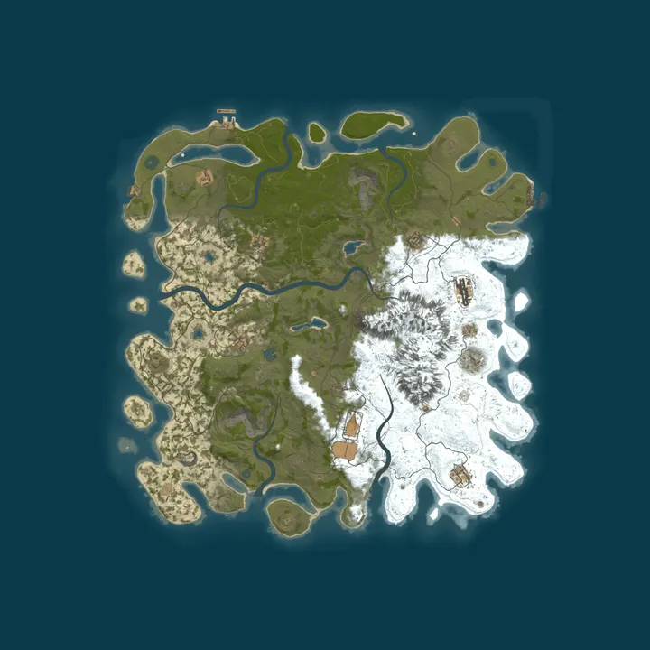 Map of 【九龙5倍】10.17新|5废料|3硫磺|半月清|高爆率