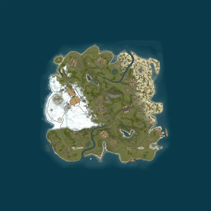 Map of [HUN] LOSTPARADISE.HU | Vanilla | Solo/Duo/Trio/Quad