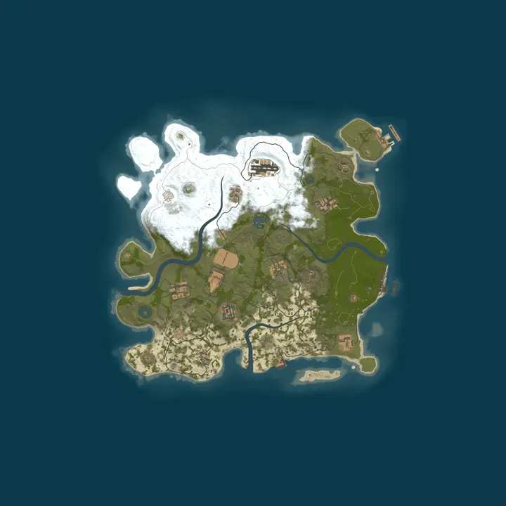 Map of The Hideout