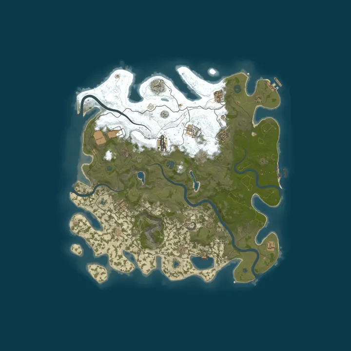 Map of Tetya Rust 2x | EU | HU | SOLO-DUO-TRIO-QUAD | KITS | TP