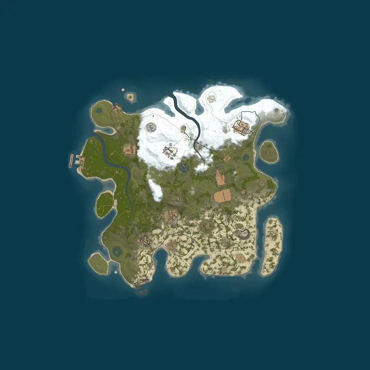Map of Claire's Friendly Server