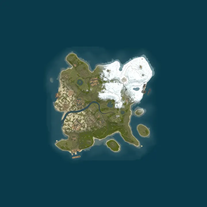 Map of Shenanigans Crew Server