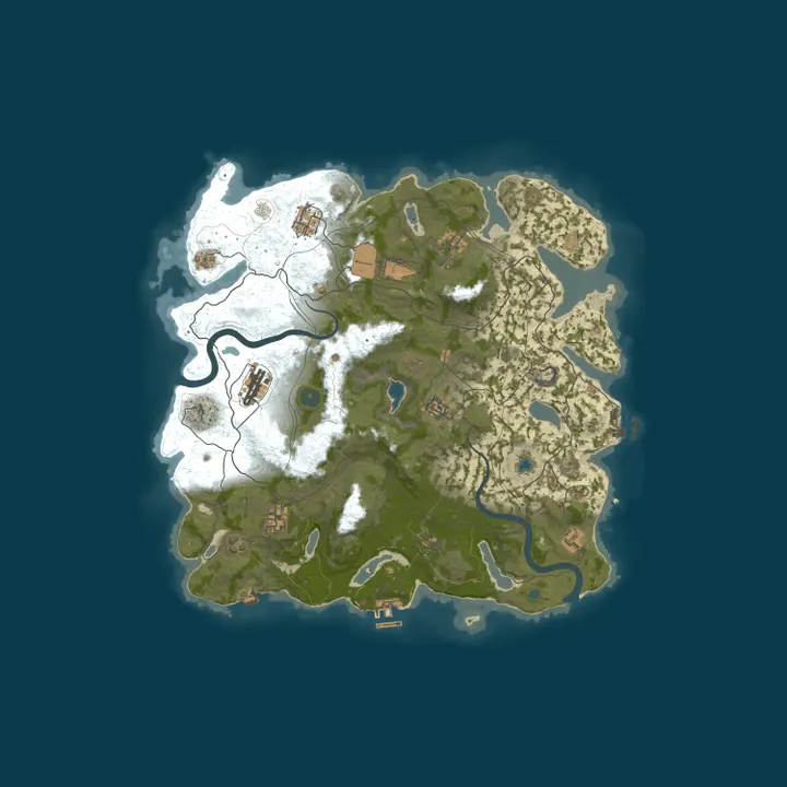 Map of [EU] RustNRelax 3x Solo/Duo/Trio | Monthly | No BP Wipes | Wipe