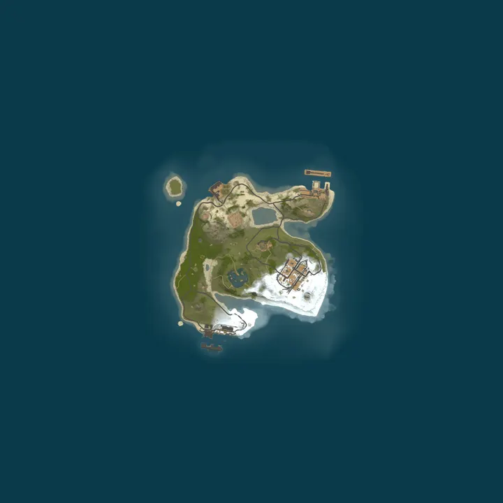 Map of My Small Rust Server