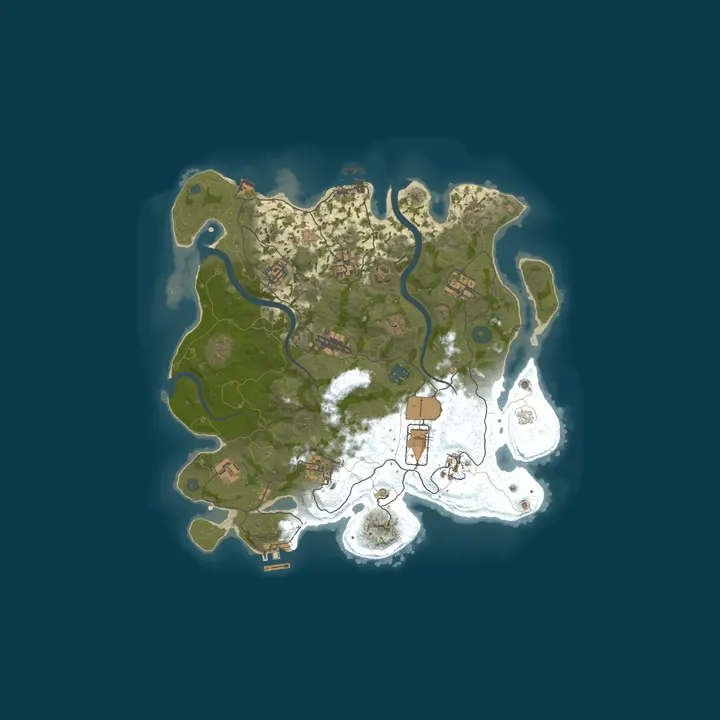Map of EL DORADO | Solo/Duo/Trio | Vanilla | No BP wipe | Wiped 25.10