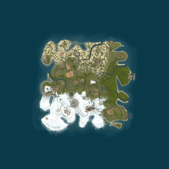 Map of [PVE] PRIME RUST ПВЕ+РЕЙД