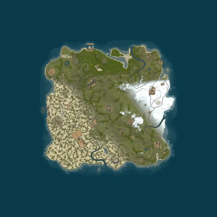 Map of RustVikings | Solo/Duo | Wednesdays | FULLWIPE 28/10 16:00CET