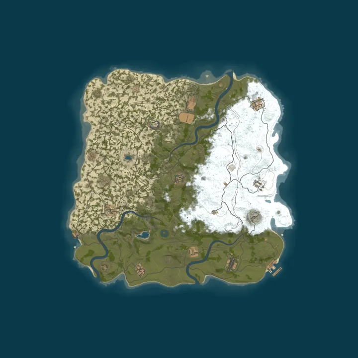 Map of WEREWOLF GAMING.CO 5x Weekly Saturdays|TP|Share BPs|Loot x5|