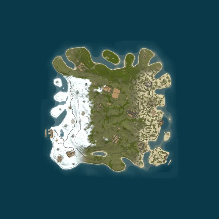 Map of Bestrust Solo/Duo/Trio 2x #3 | JUST FULLWIPED 26.10 10/26