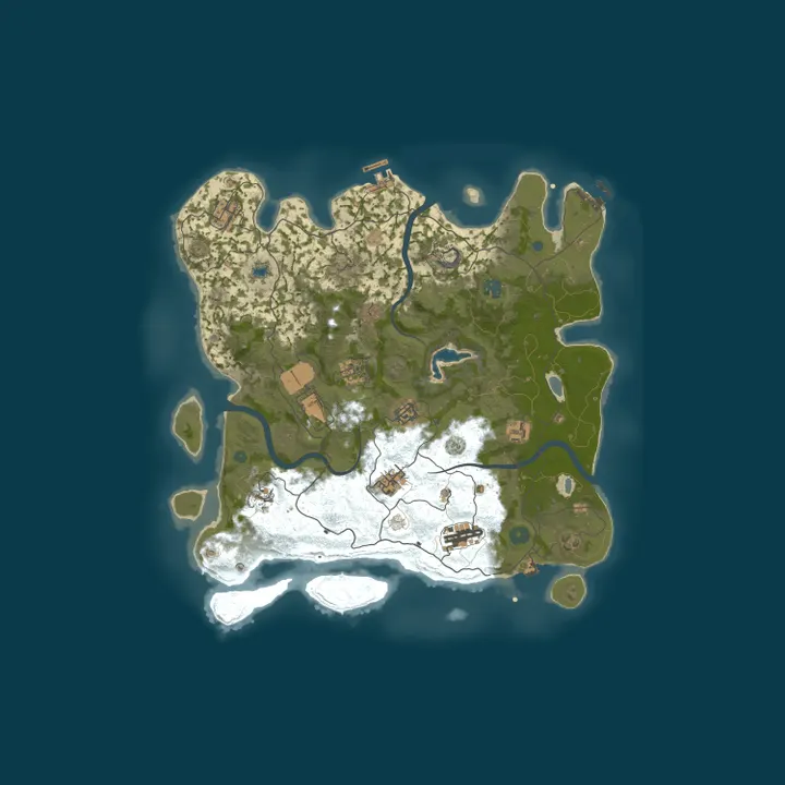 Map of PARADOX | TERVANIS | x2 | SOLO DUO TRIO SQUAD | 7D