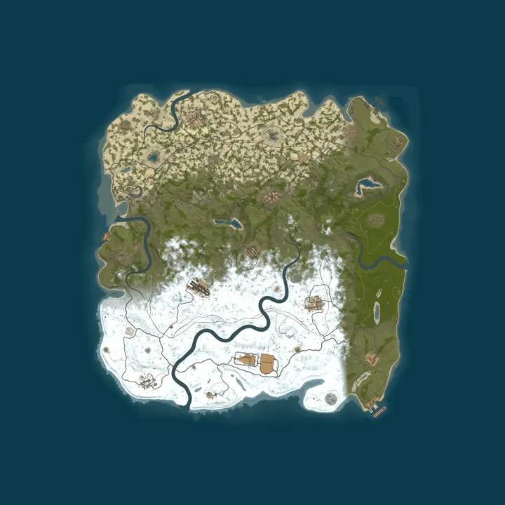 Map of Atlas - US 2X Medium | Vanilla+ | No BP Wipes