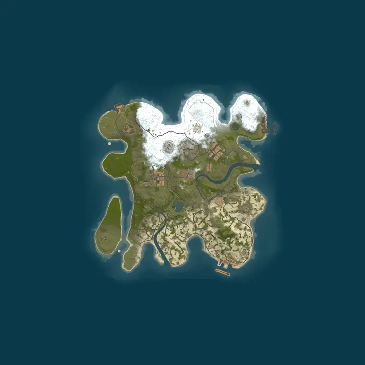 Map of Rust and Reefer Retirement Community