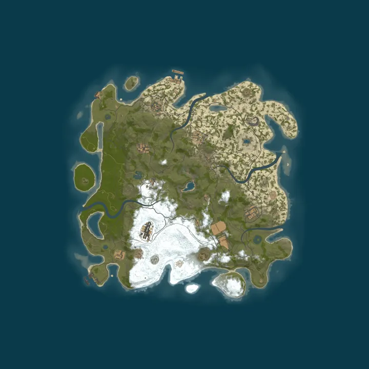 Map of 666 RUST /ДЛЯ НОВИЧКОВ /МОСКОВСКИЙ 26.10