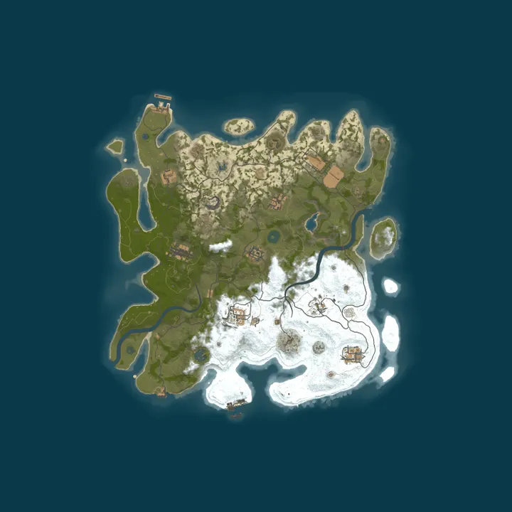 Map of Vast Rust - US | 2x Bi-Weekly Fridays |