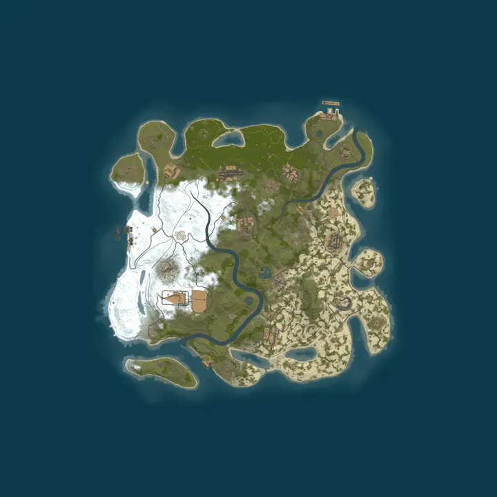 Map of [BR/LATAM] Rust Na Veia | MAX 4 | WIPE FULL 24/10 14H