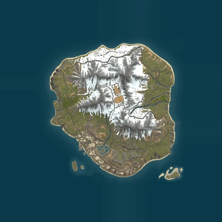 Map of Шелтер[FULL PVE-НОВИЧОК-РЕЙД БАЗЫ]