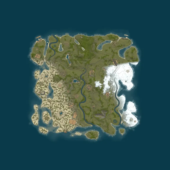 Map of [TR] Dirilis 3X - Solo/Duo/Trio/Quad|Max 5 Yeni Baslayan
