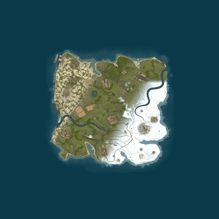 Map of IranRust[2X] | [Clans][Kits][CustomSkinBox]