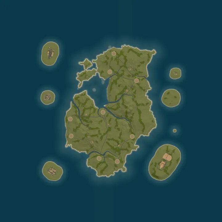 Map of [EU] BrotherHood | Rust Baltic Rivals