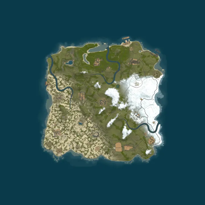 Map of RustForNoobs.com | Solo Duo Trio | Weekly | US