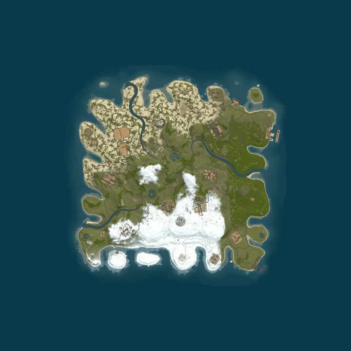 Map of QC Harfangs du Quebec PVE/PVP