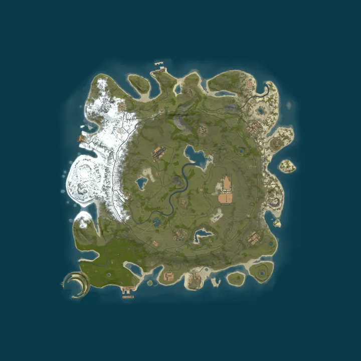 Map of Kapco411 Dystopia 2525|PVE|25X|Jetpacks|Space|Events