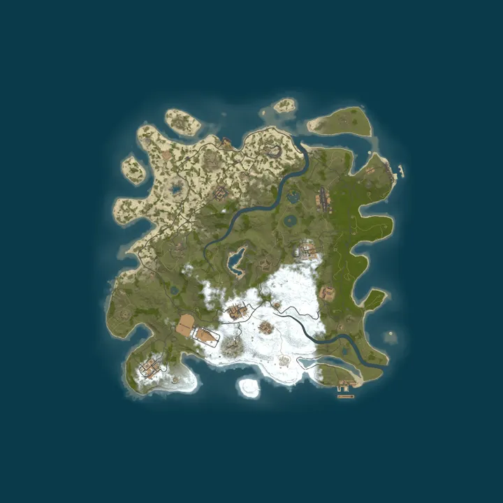 Map of TacoNation Server