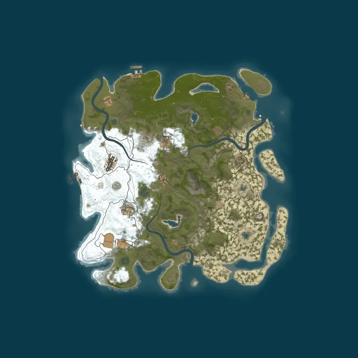 Map of Project Wolverine US | 5x | No Bp's | Insta Craft | Mini | TP |