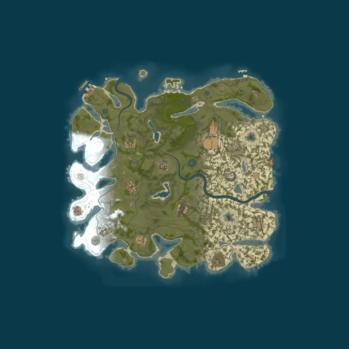 Map of Rusted Imperium | 2x | Solo/Duo/Trio/Quad | ORP | No BP Wipe