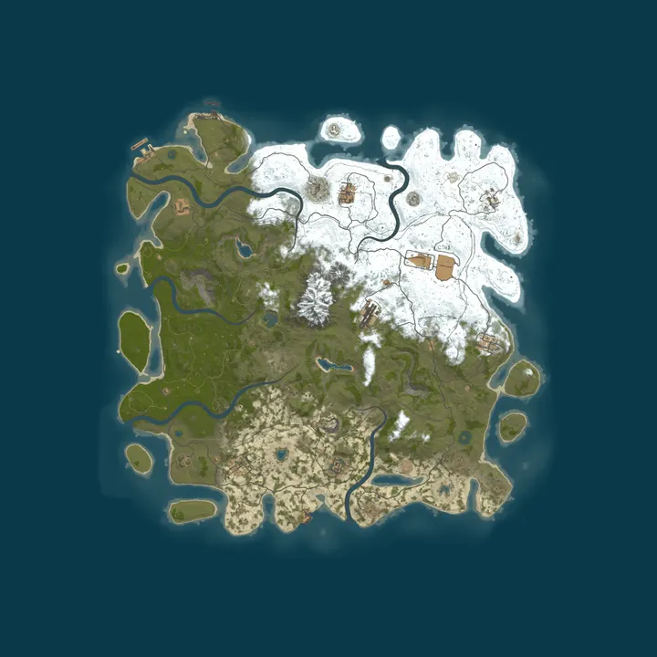 Map of 4sgWills1Grid |1000x | Basements | Random Items