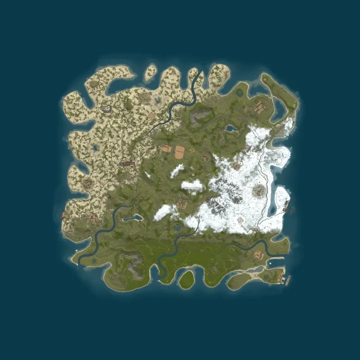 Map of ANV Rust Server